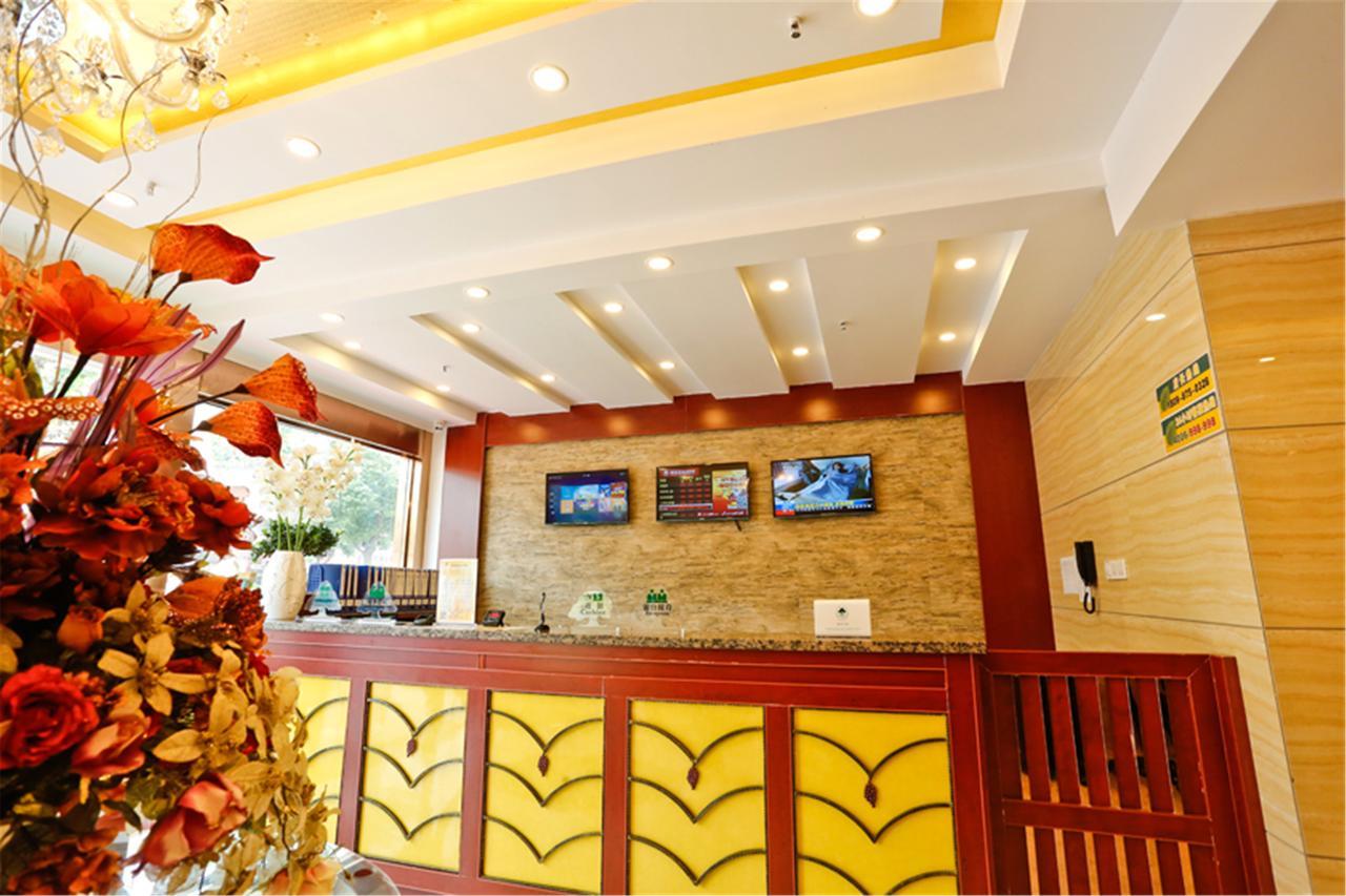 Greentree Inn Jiangsu Suzhou Kunshan High Speed Rail Station Hengshan Road Express Hotel Exterior photo
