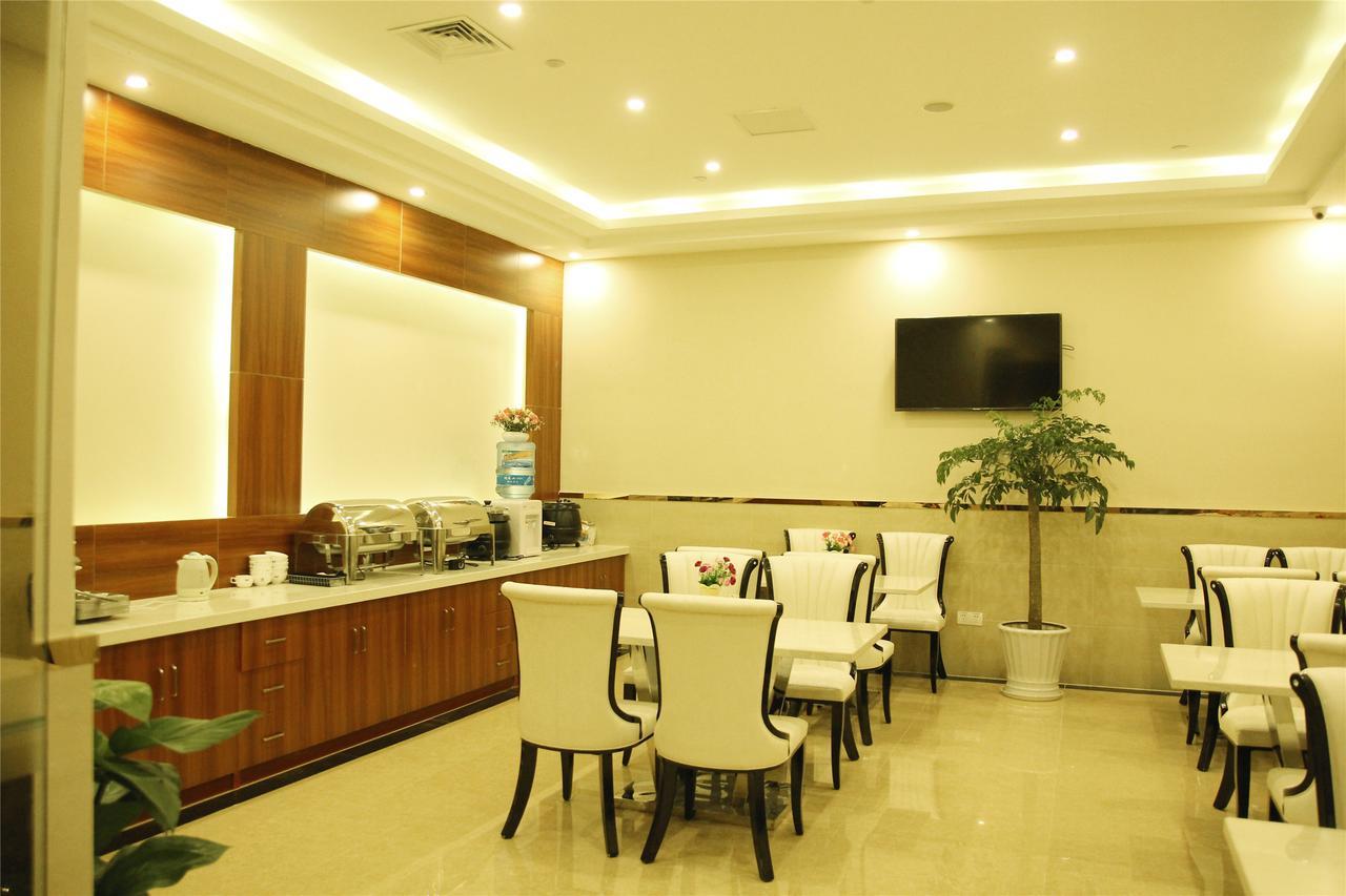 Greentree Inn Jiangsu Suzhou Kunshan High Speed Rail Station Hengshan Road Express Hotel Exterior photo